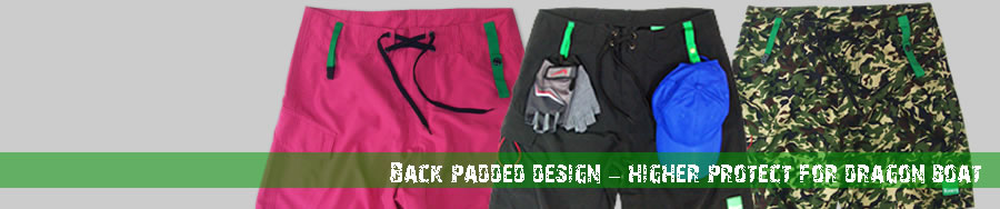 dragon boat paddling padded shorts